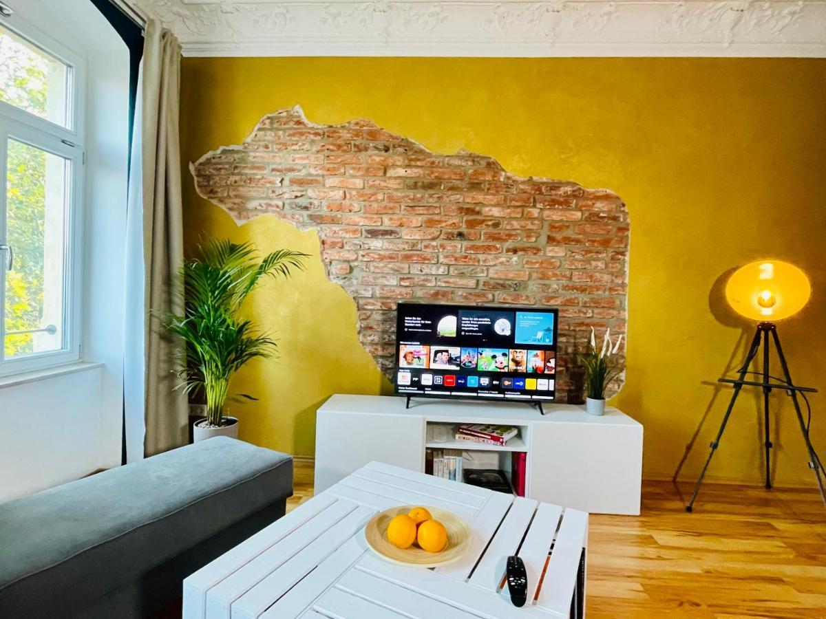 Edle Ferienwohnung - Industrial Style Dresden Ngoại thất bức ảnh