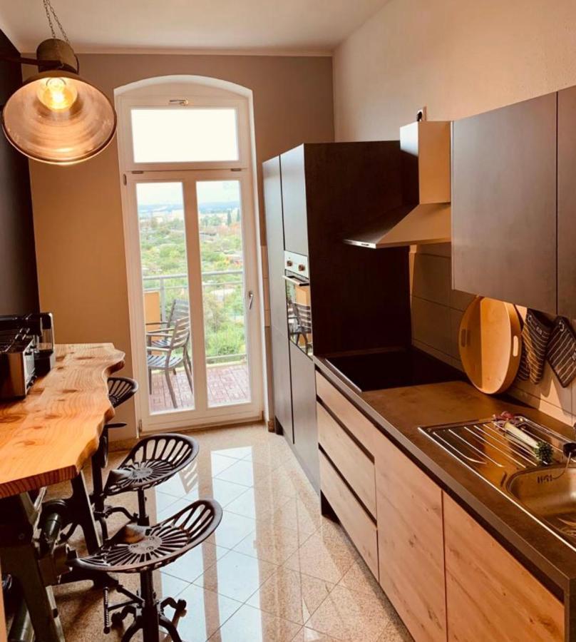 Edle Ferienwohnung - Industrial Style Dresden Ngoại thất bức ảnh