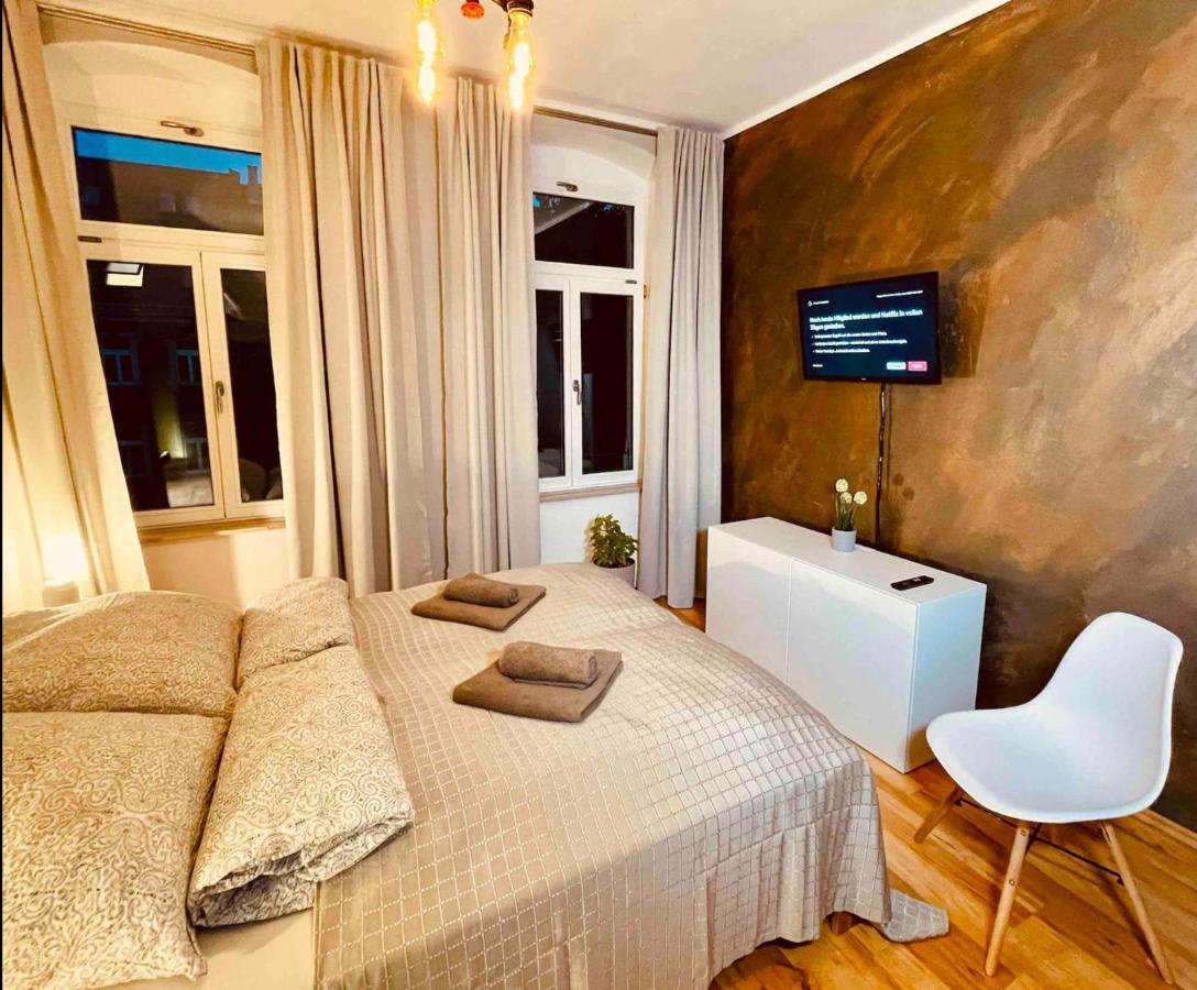 Edle Ferienwohnung - Industrial Style Dresden Ngoại thất bức ảnh