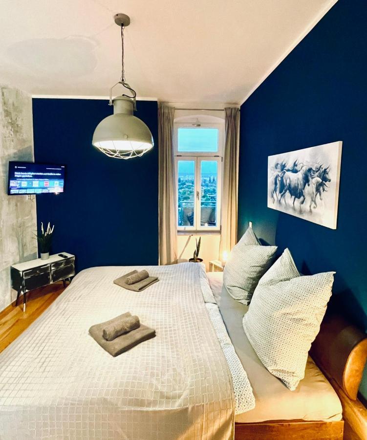 Edle Ferienwohnung - Industrial Style Dresden Ngoại thất bức ảnh