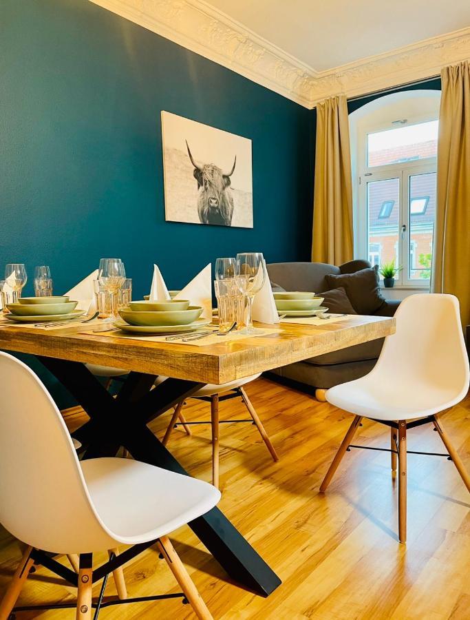 Edle Ferienwohnung - Industrial Style Dresden Ngoại thất bức ảnh