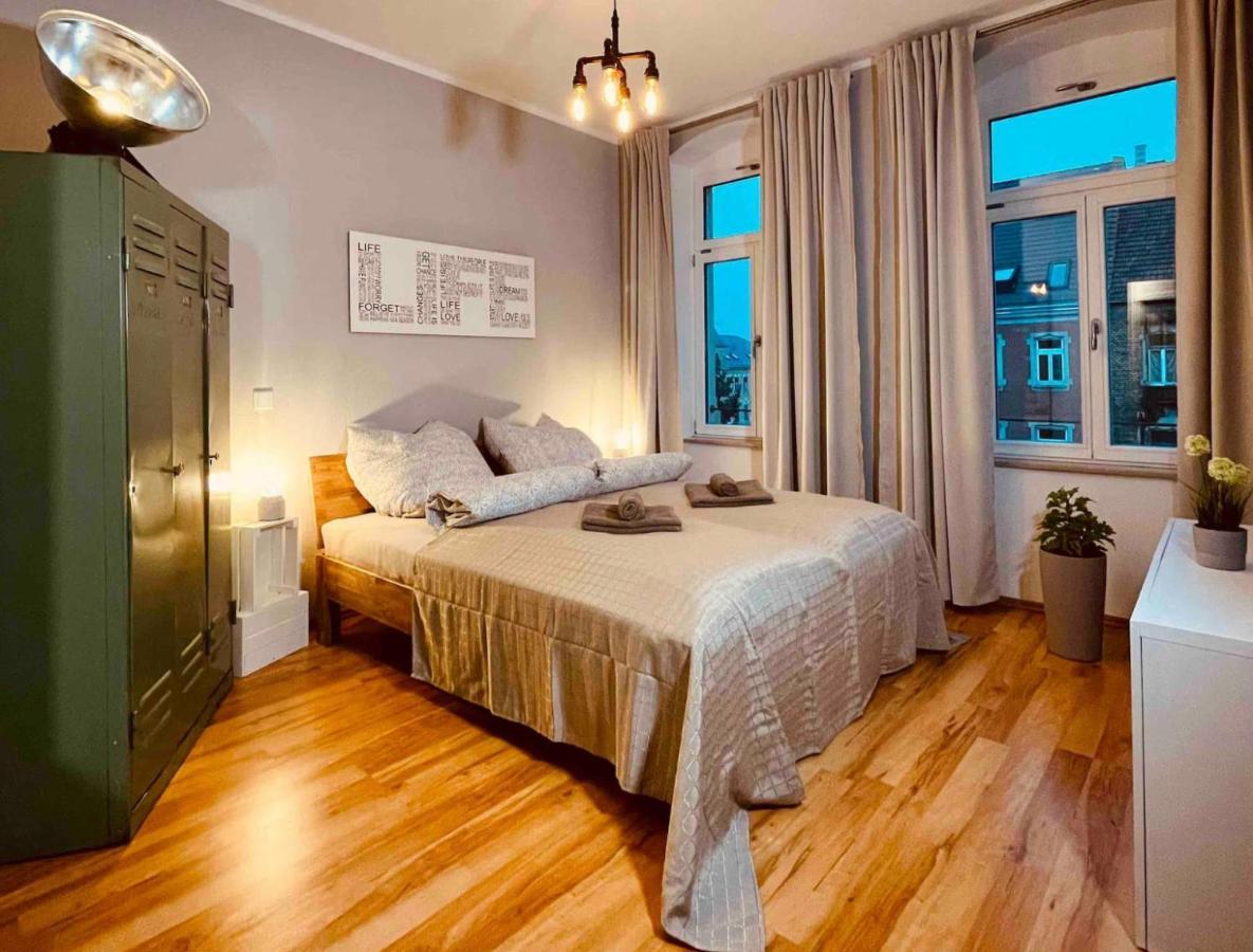 Edle Ferienwohnung - Industrial Style Dresden Ngoại thất bức ảnh