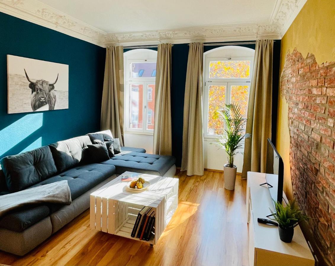 Edle Ferienwohnung - Industrial Style Dresden Ngoại thất bức ảnh
