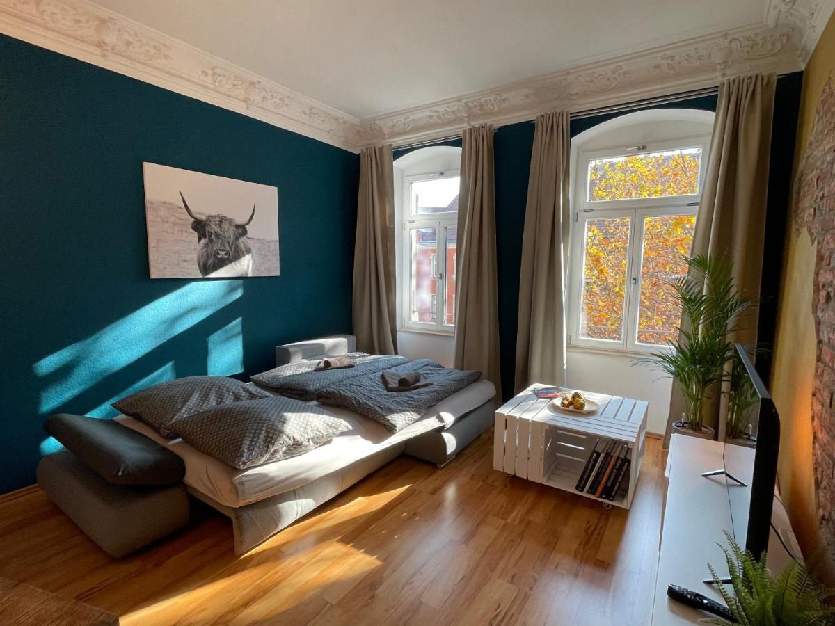 Edle Ferienwohnung - Industrial Style Dresden Ngoại thất bức ảnh